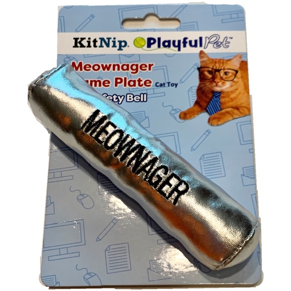 KitNip Kitty Cat Interactive Wand Catnip Filled Plush Bell Ring New Lot of 3 Toy - Picture 9 of 11